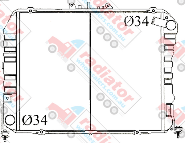 RW278248A Radiator